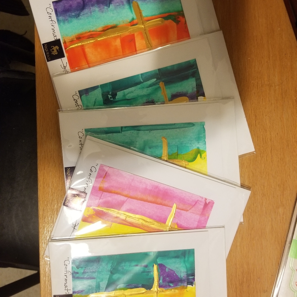 Confirmation greeting card